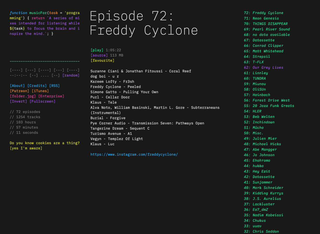musicforprogramming.net