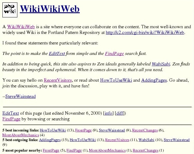 We crossed Y2K here, but still quite close to the original